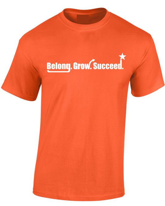 Belong. Grow. Succeed. Tee (Bella + Canvas)